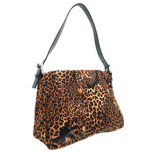 Fendi Leopard Semi Mamma Bag Shoulder Bucket